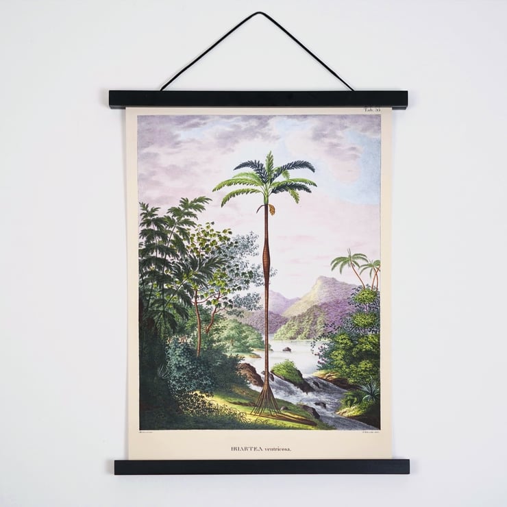 Magnetic Wood Frame Black